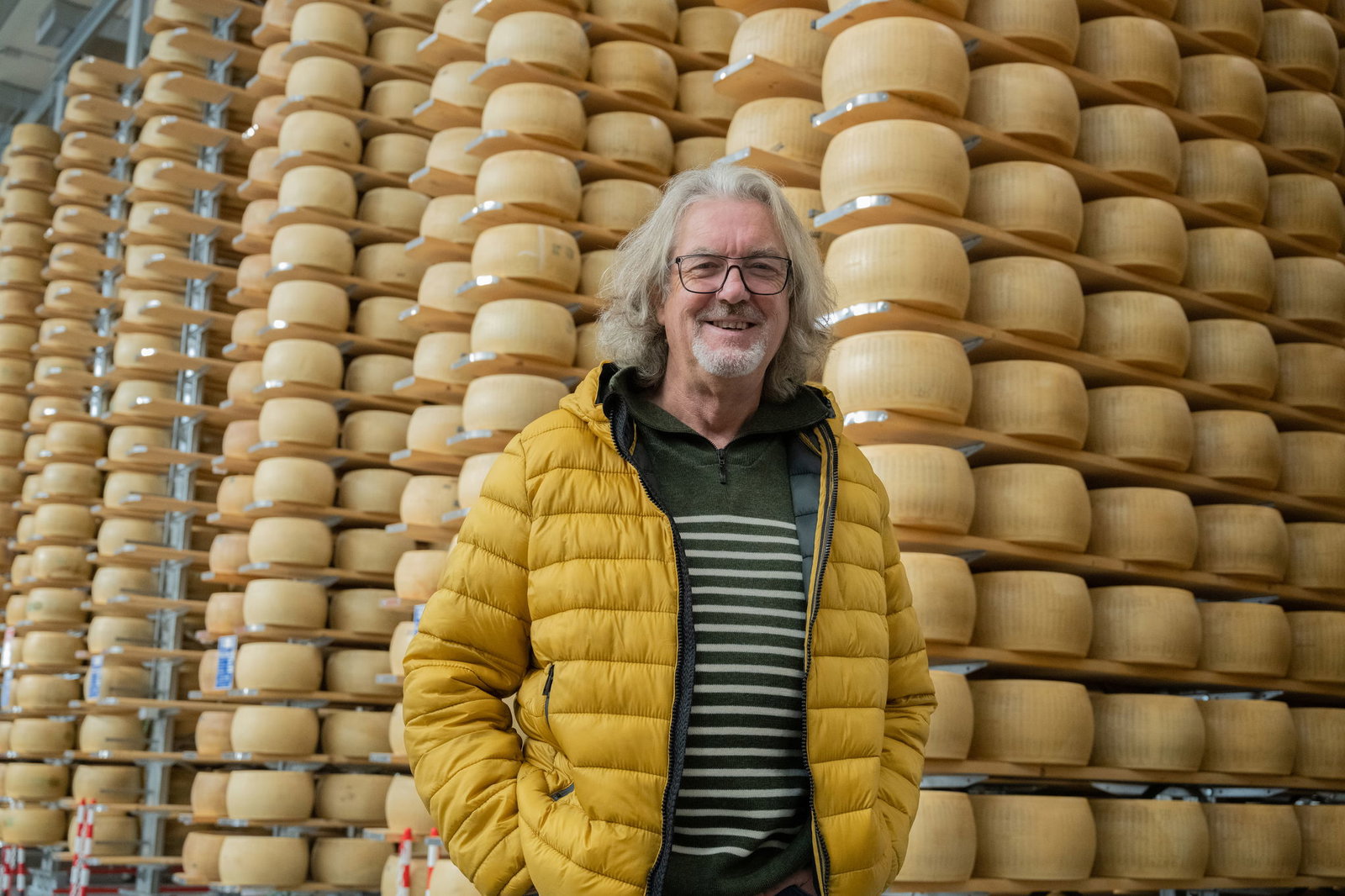 James May, with cheese