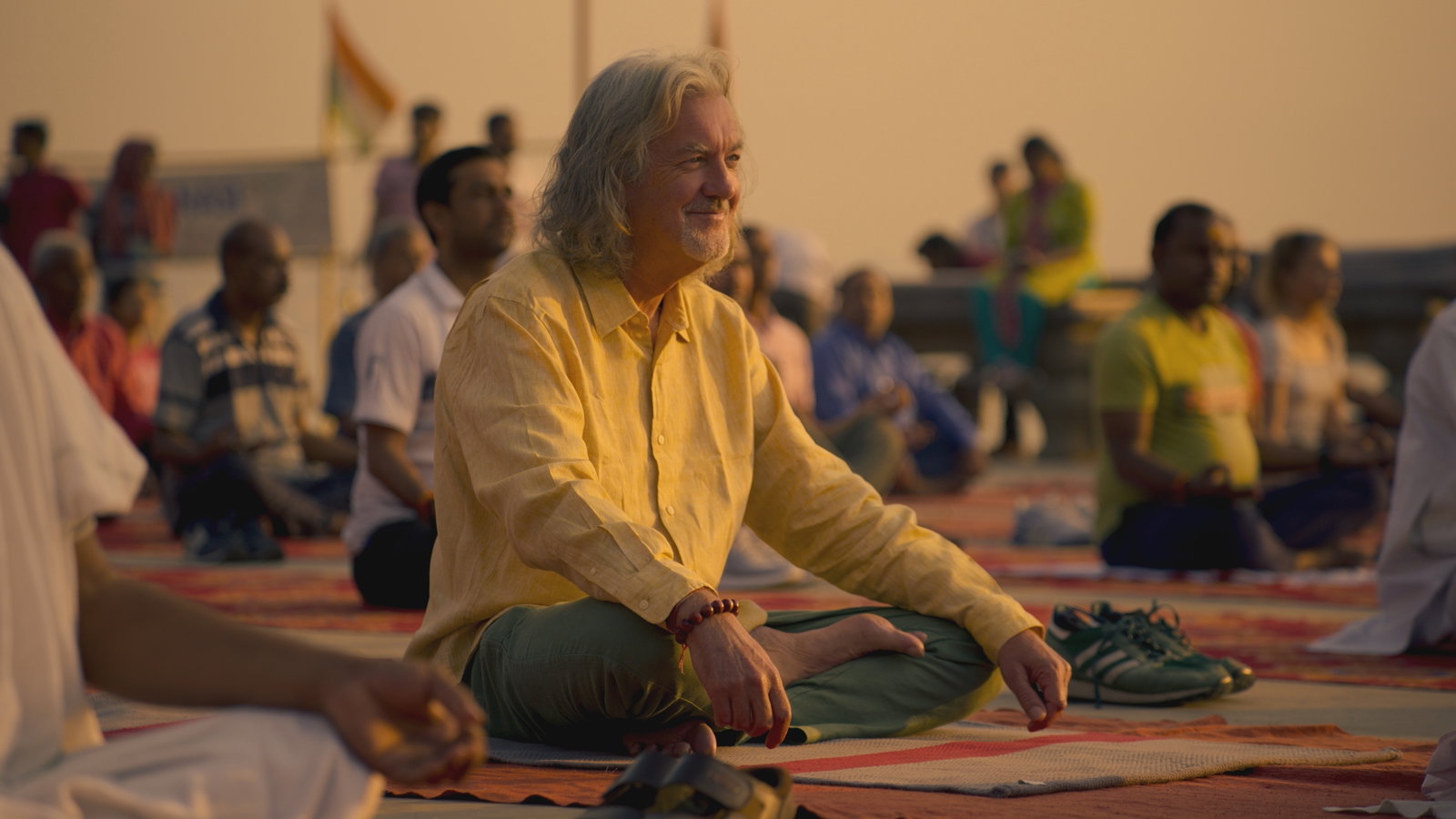 James May meditating
