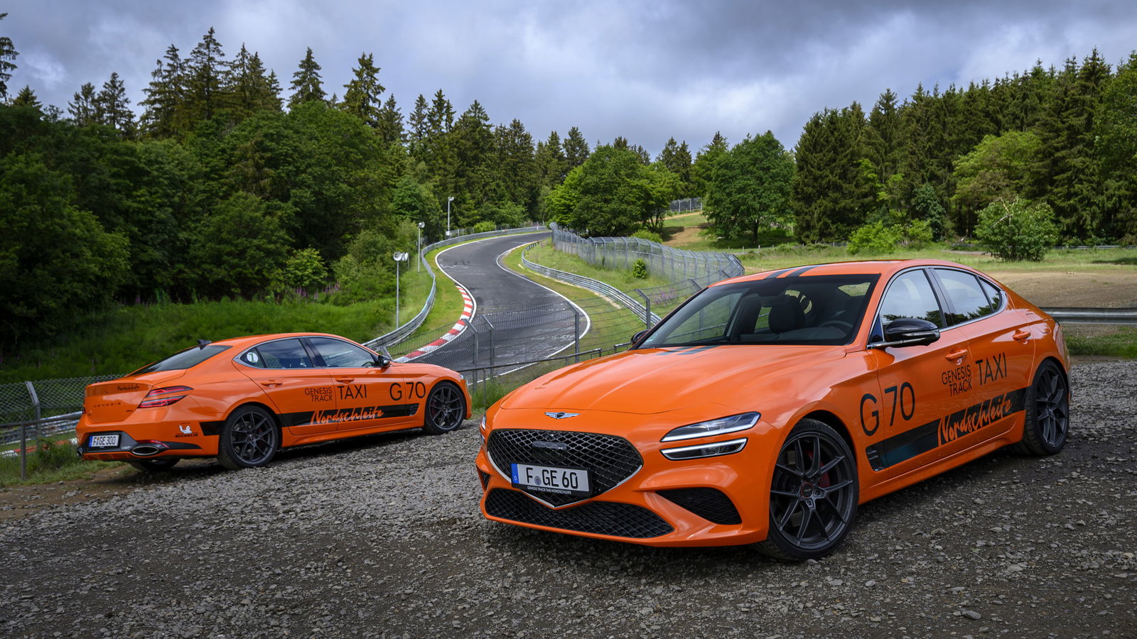 Genesis G70 Nurburgring taxi