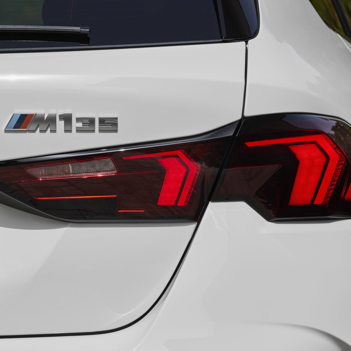 BMW M135i badge