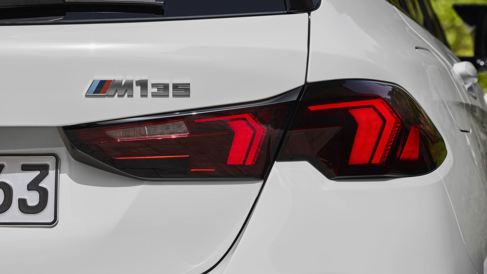 BMW M135i badge