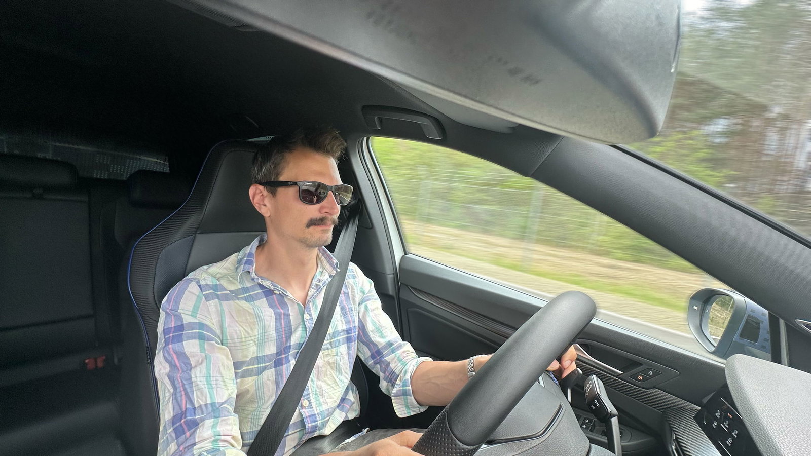 2024 VW Golf R prototype - cabin