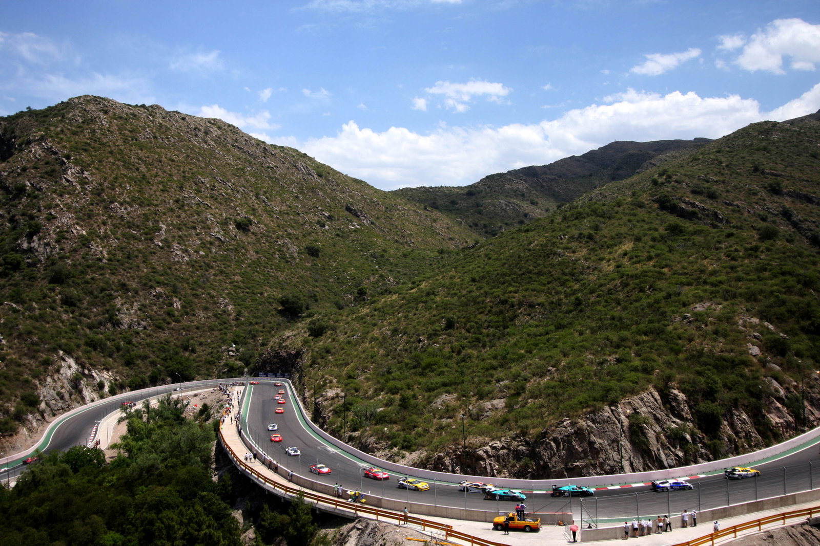 The FIA GT Championship at Potrero de los Funes in 2008
