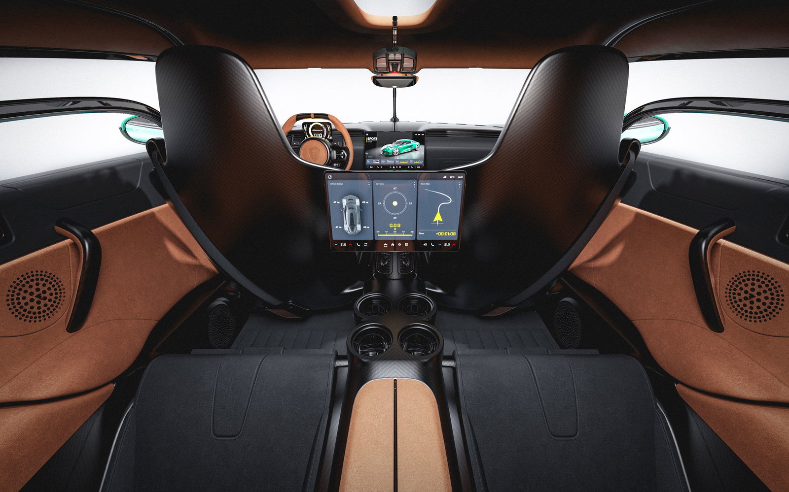 Koenigsegg Gemera - interior