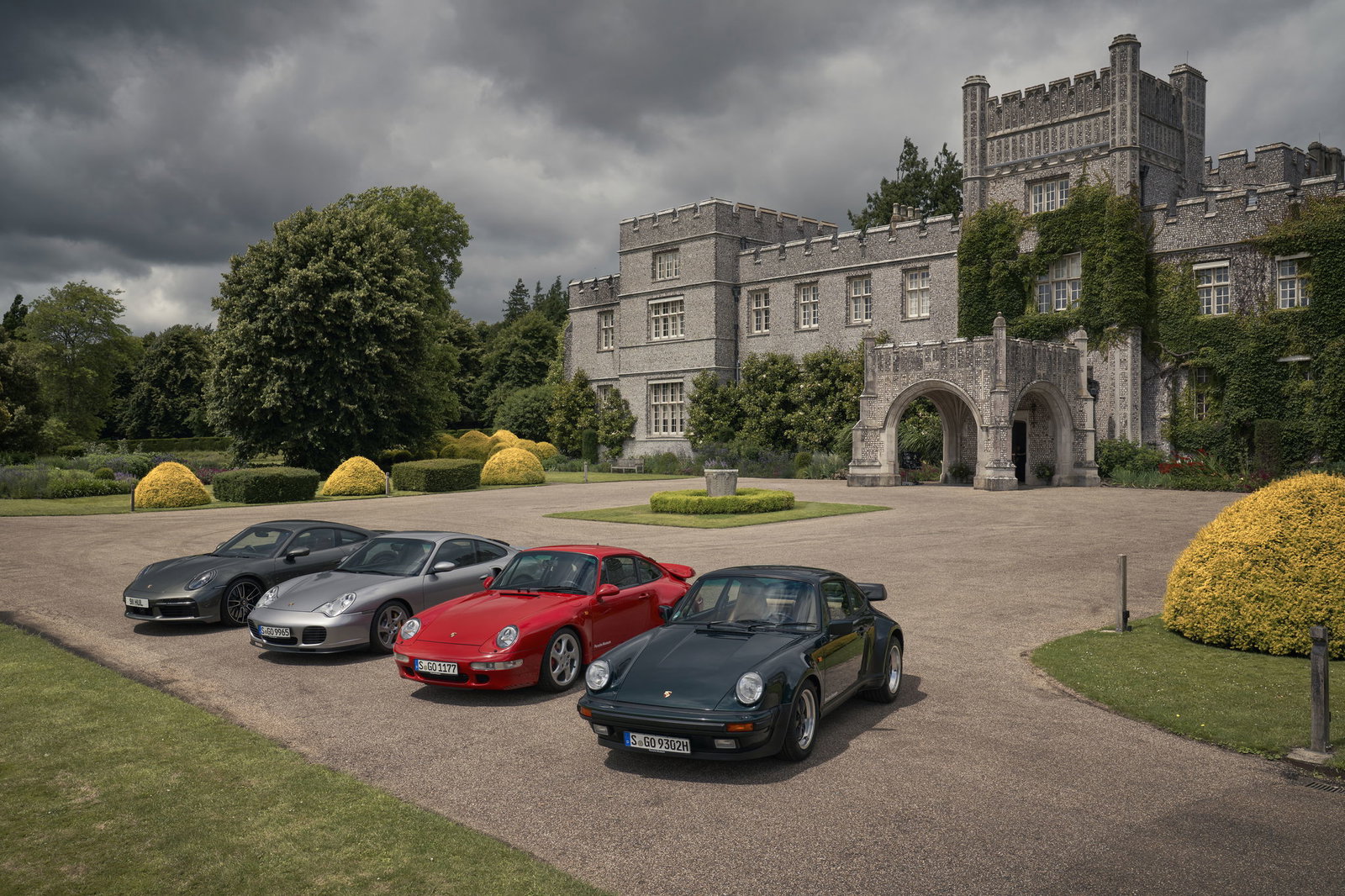 Porsche 930, 993, 996 and 992 Turbo models