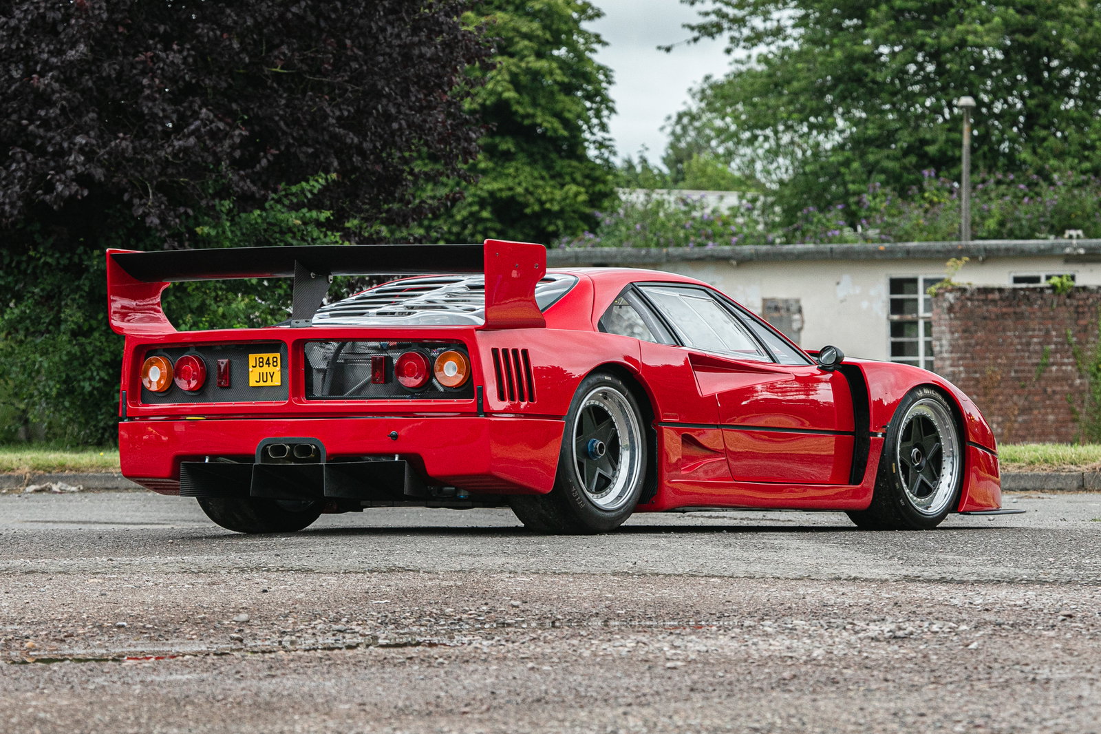 Simpson-Ferrari V12 GTR - rear