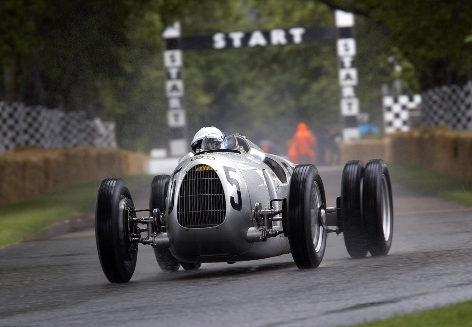 The four rings date back to Audi's predecessor, Auto Union