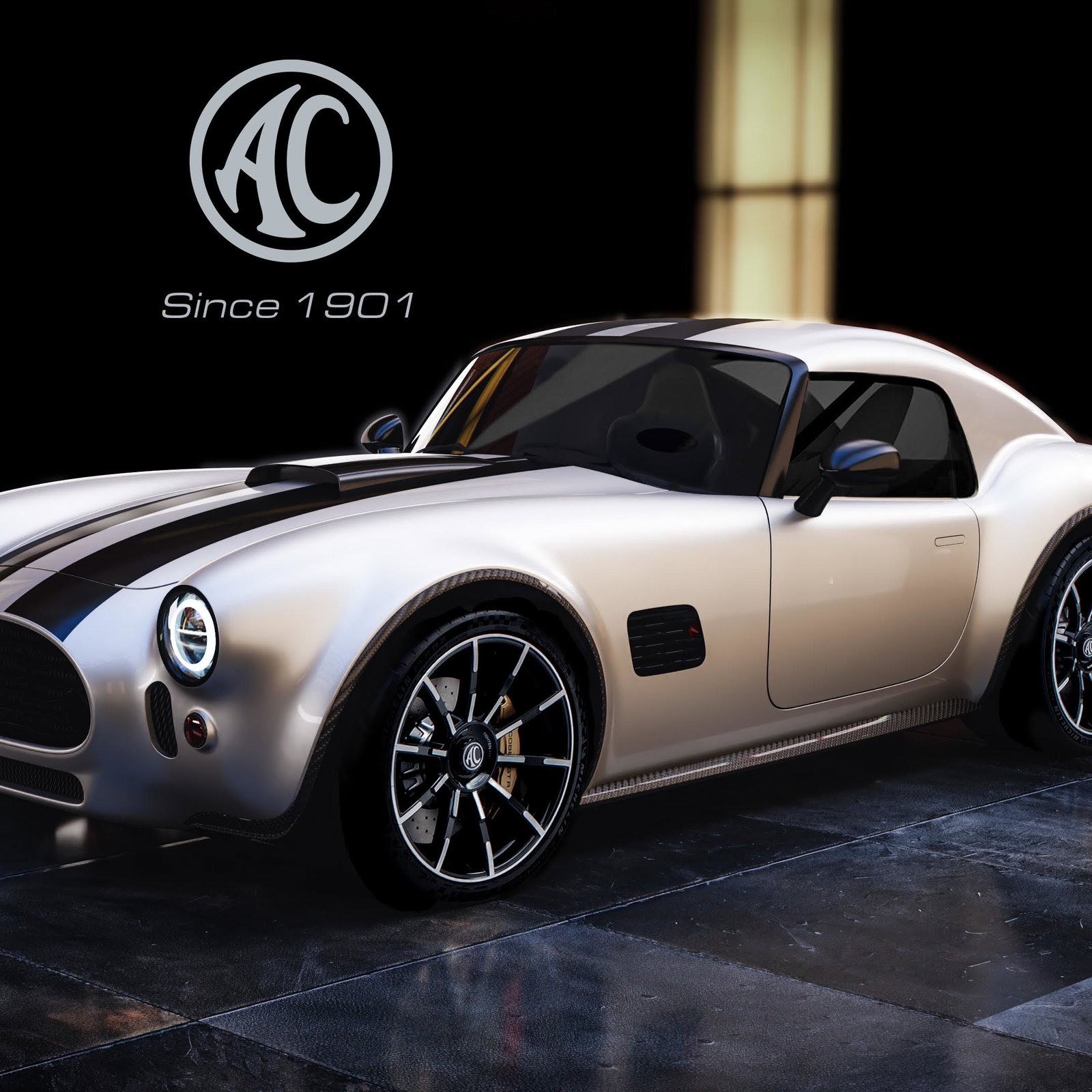 AC Cobra GT Coupe - front