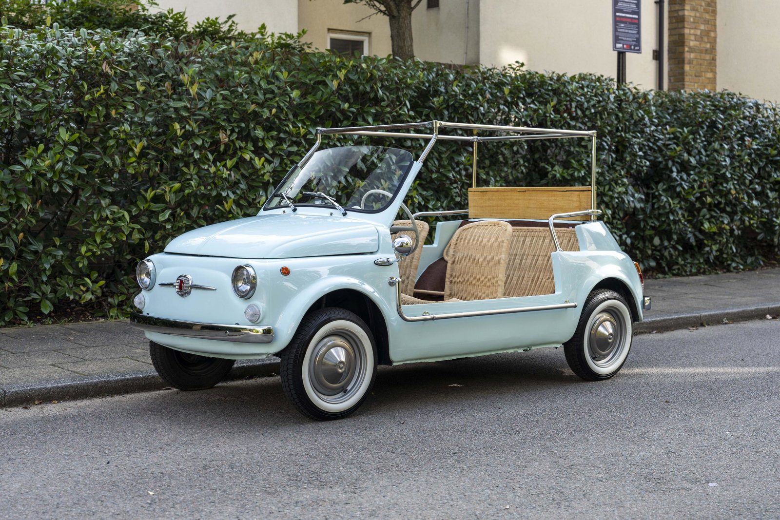 Lando Norris' old Fiat 500 Jolly