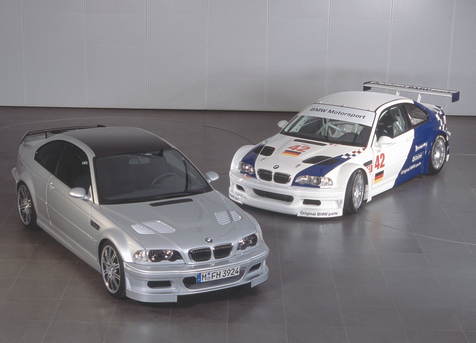 BMW M3 E46 GTR (road and race versions)
