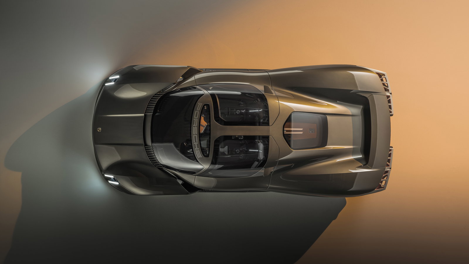 Porsche Mission X concept - overhead