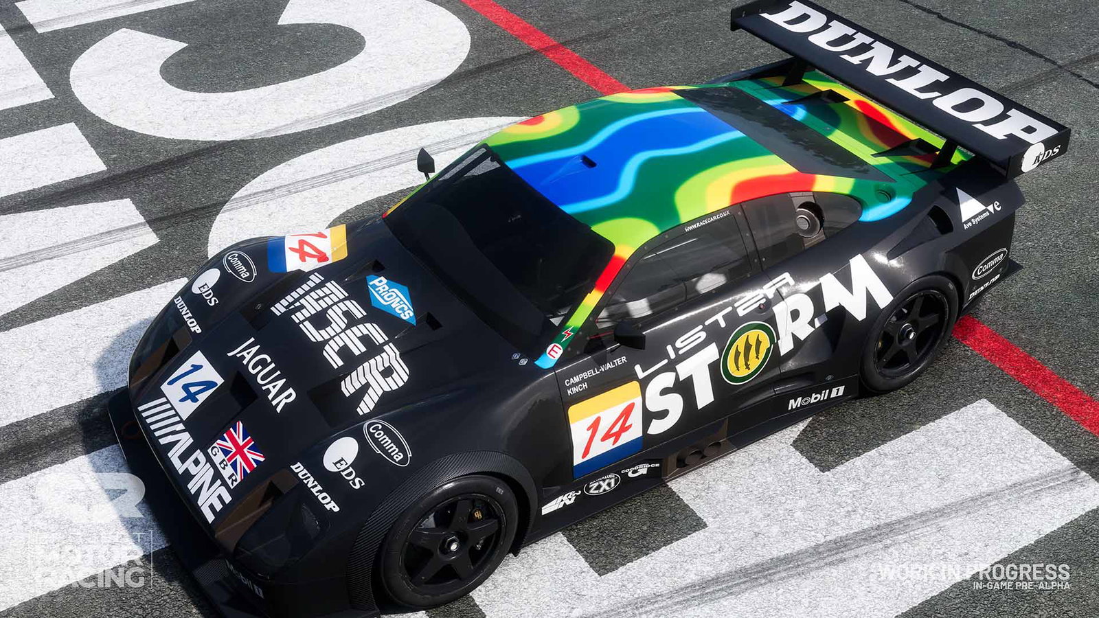 Lister Storm GT in Project Motor Racing