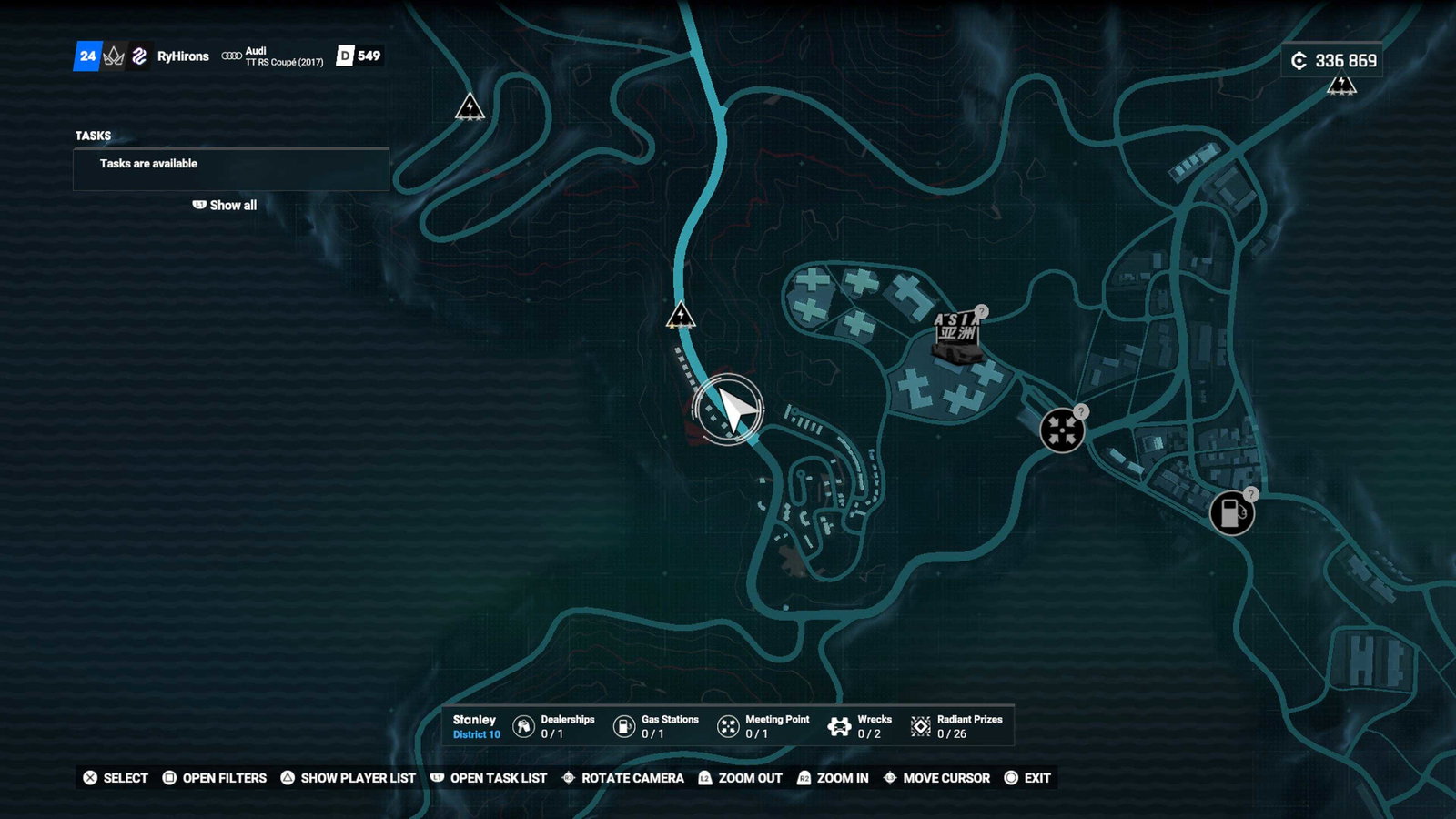 Test Drive Unlimited Solar Crown: VW Beetle Buggy Wreck Locations