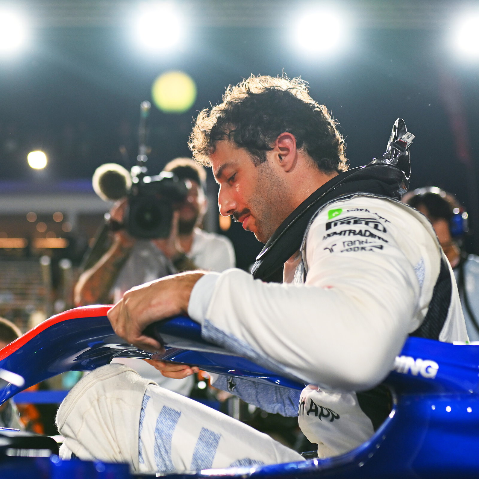 Daniel Ricciardo at the 2024 Singapore Grand Prix