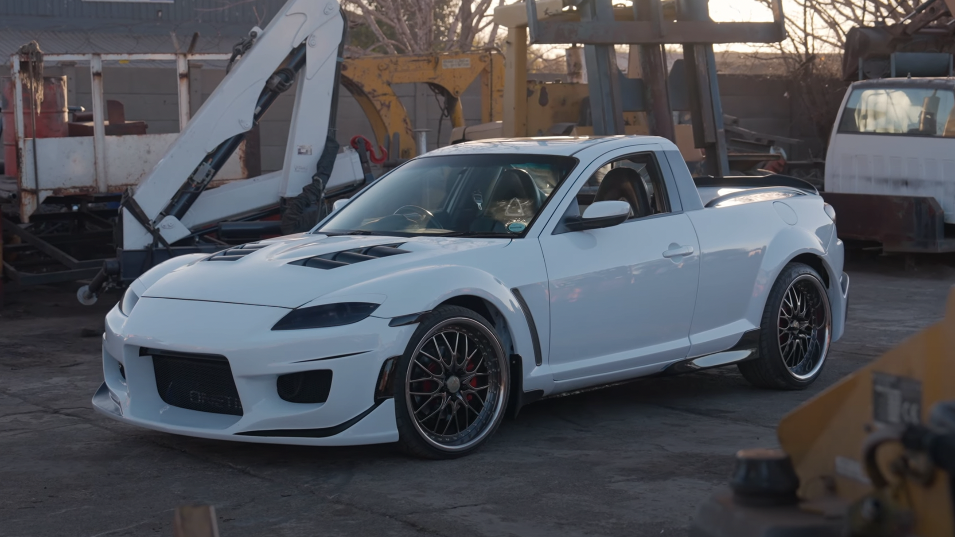 This Triple-Rotor Mazda RX-8 ‘Bakkie’ Is Our Kind Of Pickup