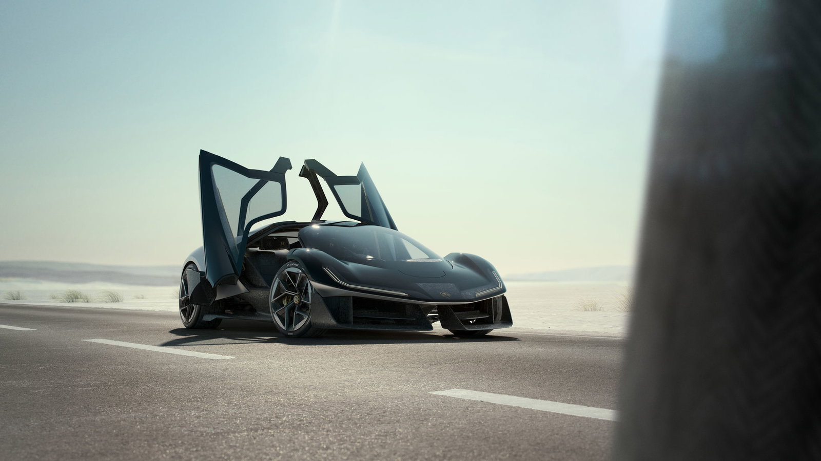 Lotus Theory 1 concept - front