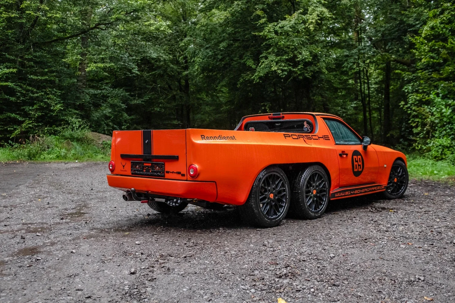 Porsche 944 pickup - rear