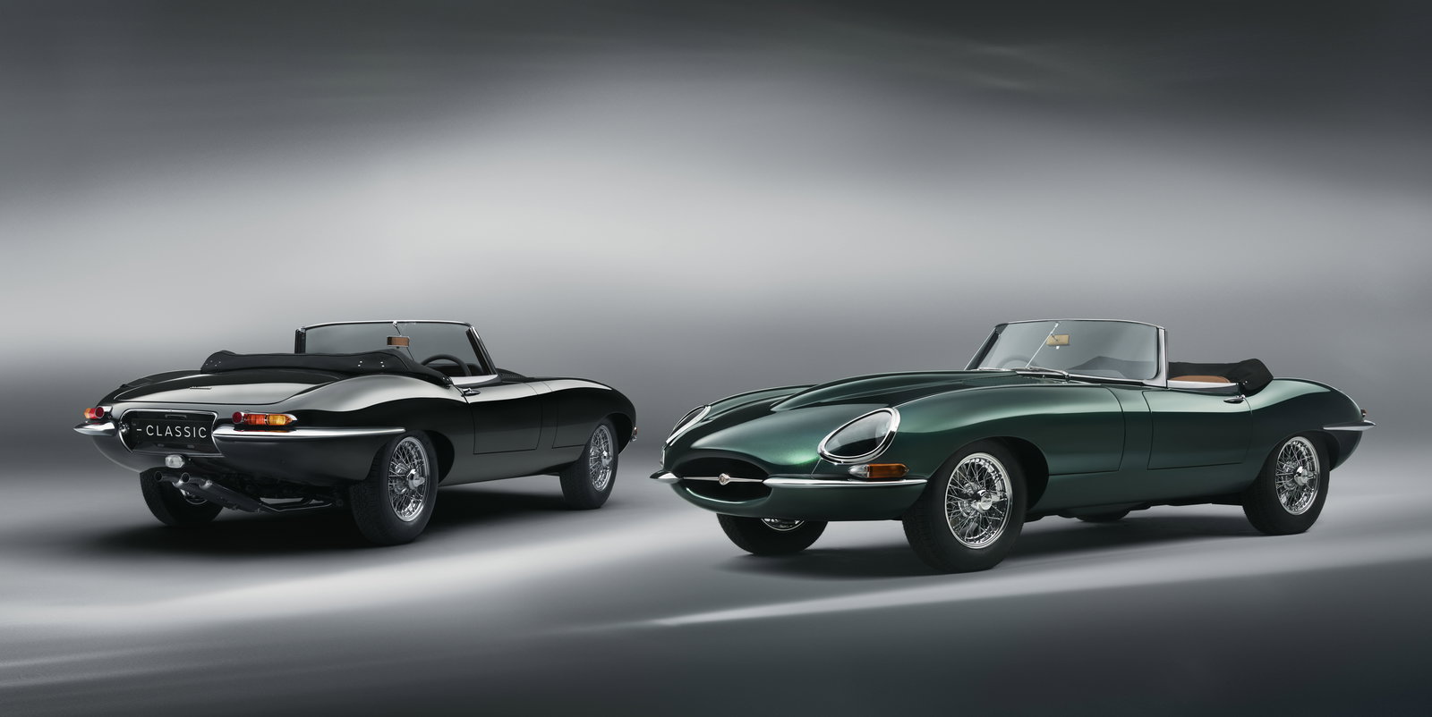 A pair of brand new Jaguar E-Types