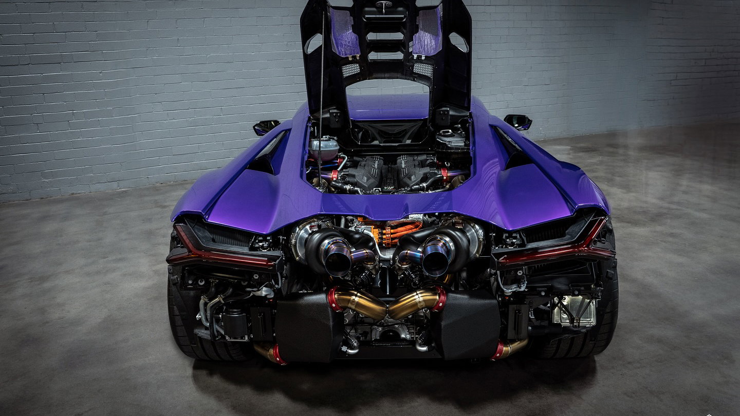 Underground Racing twin-turbo Lamborghini Revuelto - rear