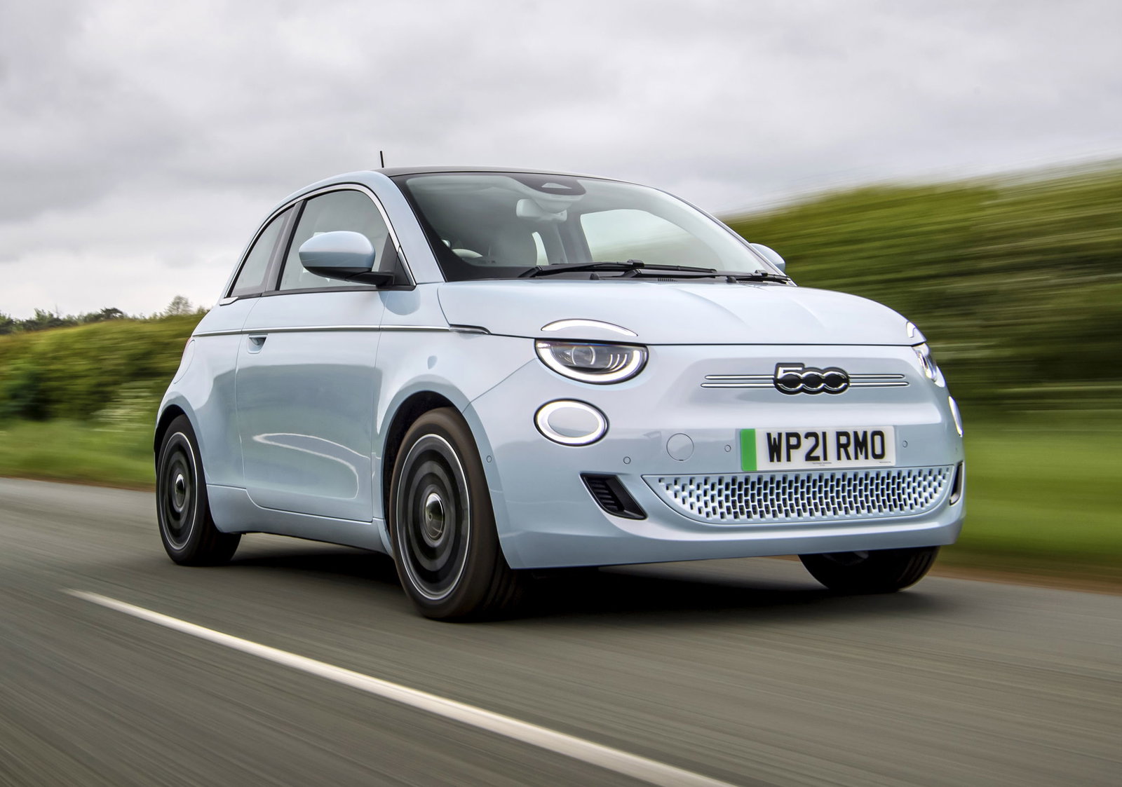 Fiat 500e - front