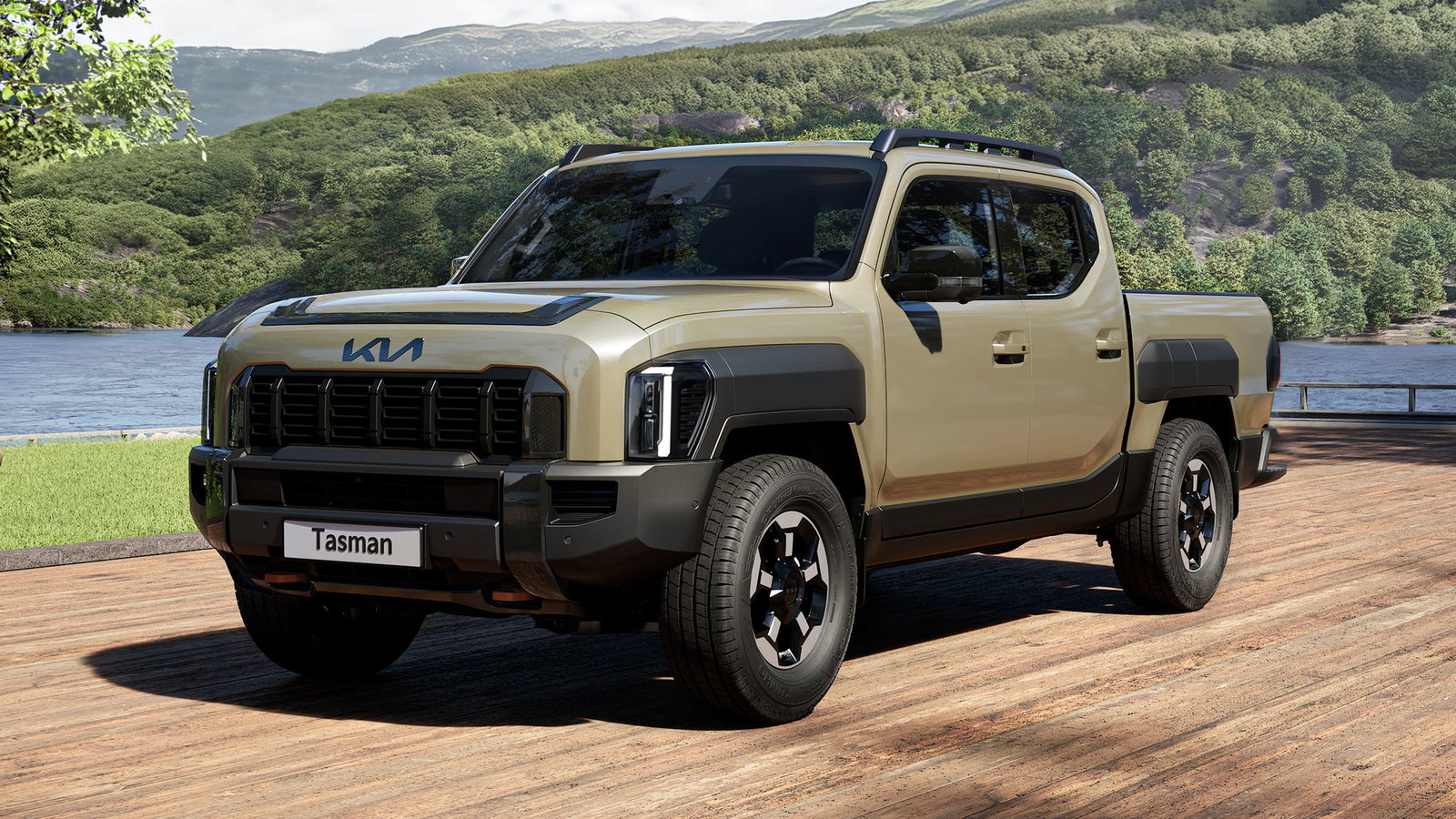 Kia Tasman - front