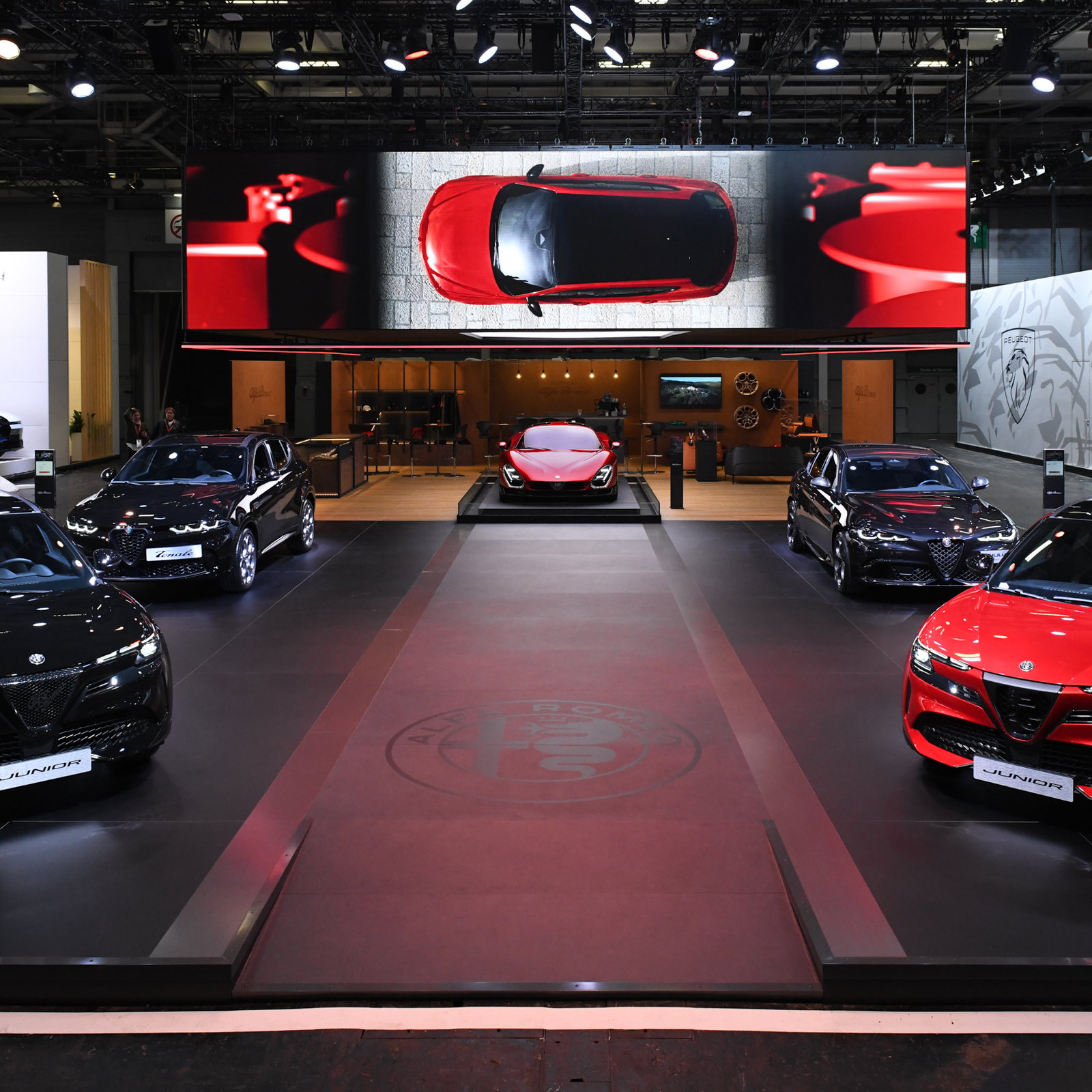 Alfa Romeo's 2024 Paris Motor Show stand