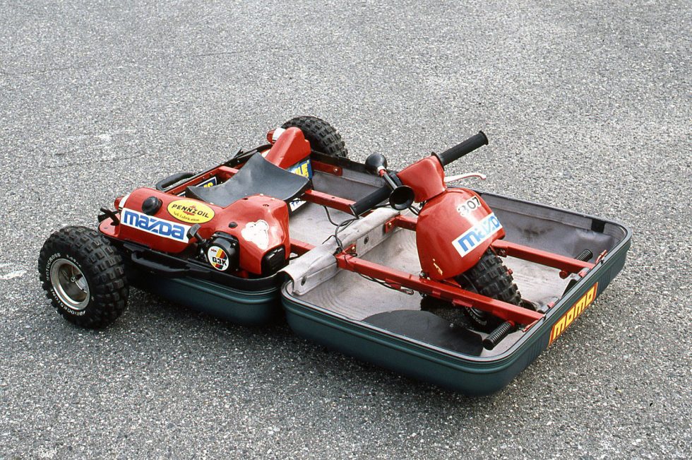 Mazda Suitcase Car