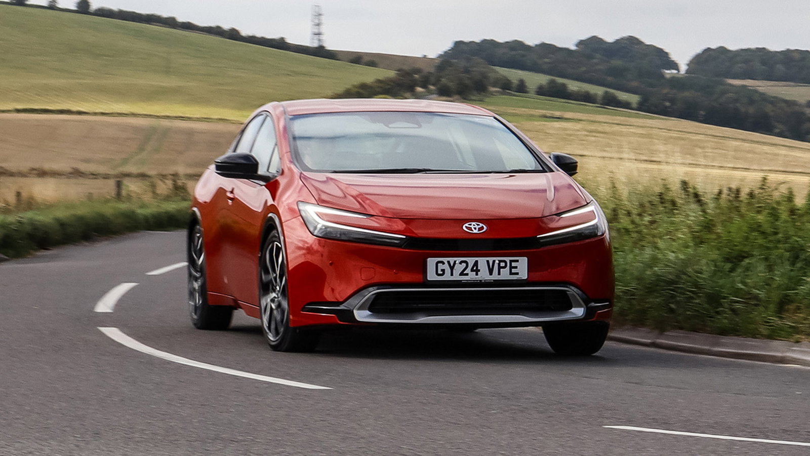 2024 Toyota Prius, front 3/4