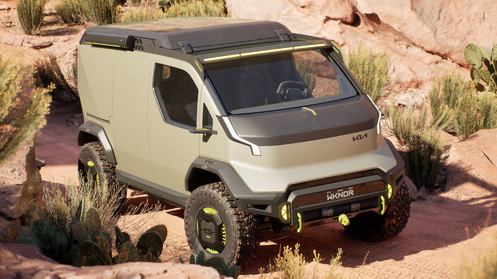 Kia PV5 WKDNR - front