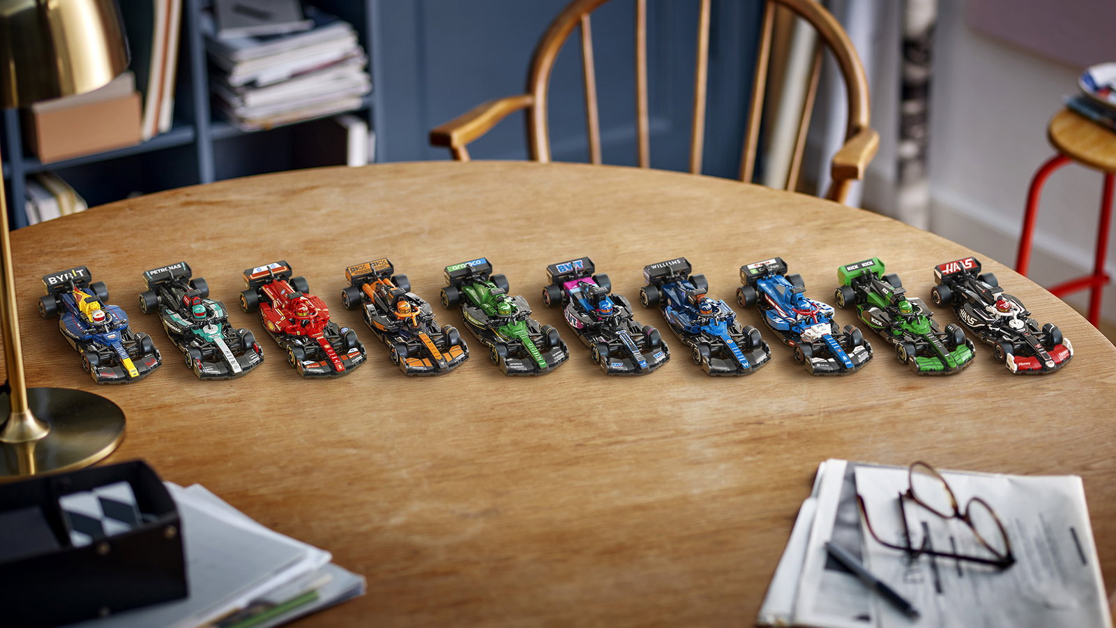 Lego Speed Champions F1, full line-up