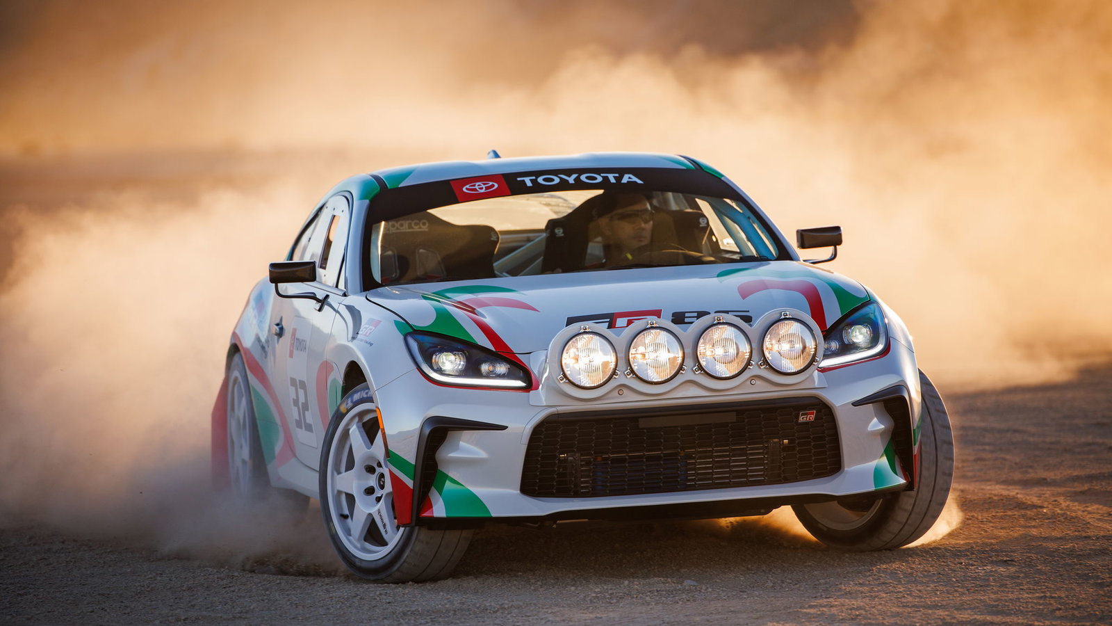 Toyota GR86 Rally Legacy - front