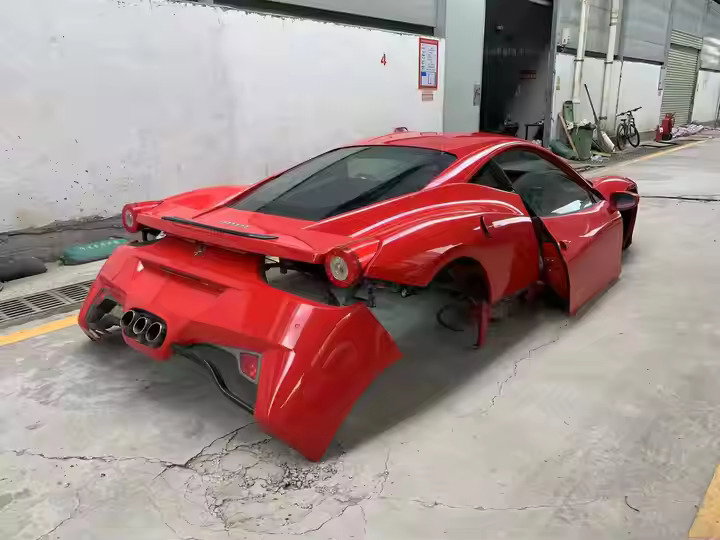 Ferrari 458 shell - rear