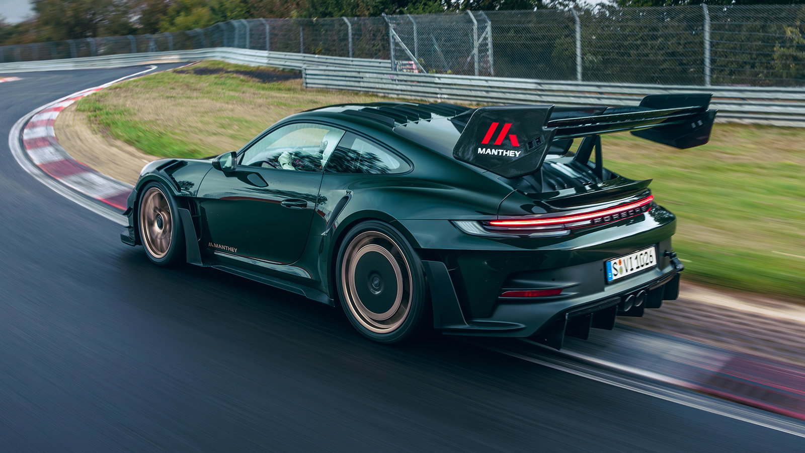 Manthey's Porsche 911 GT3 RS Is A Shark-Finned 'Ring Monster