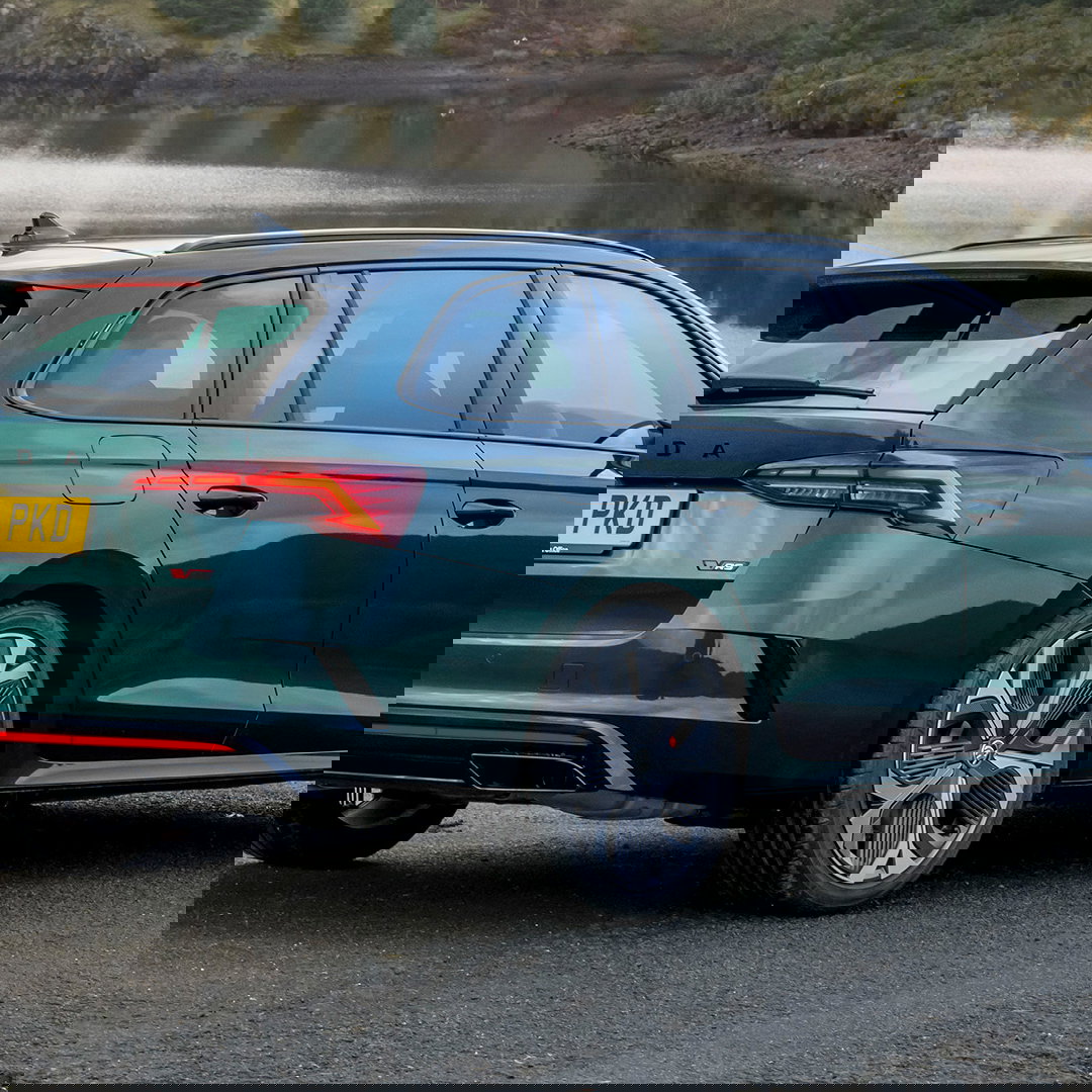 2024 Skoda Octavia vRS, rear 3/4, static