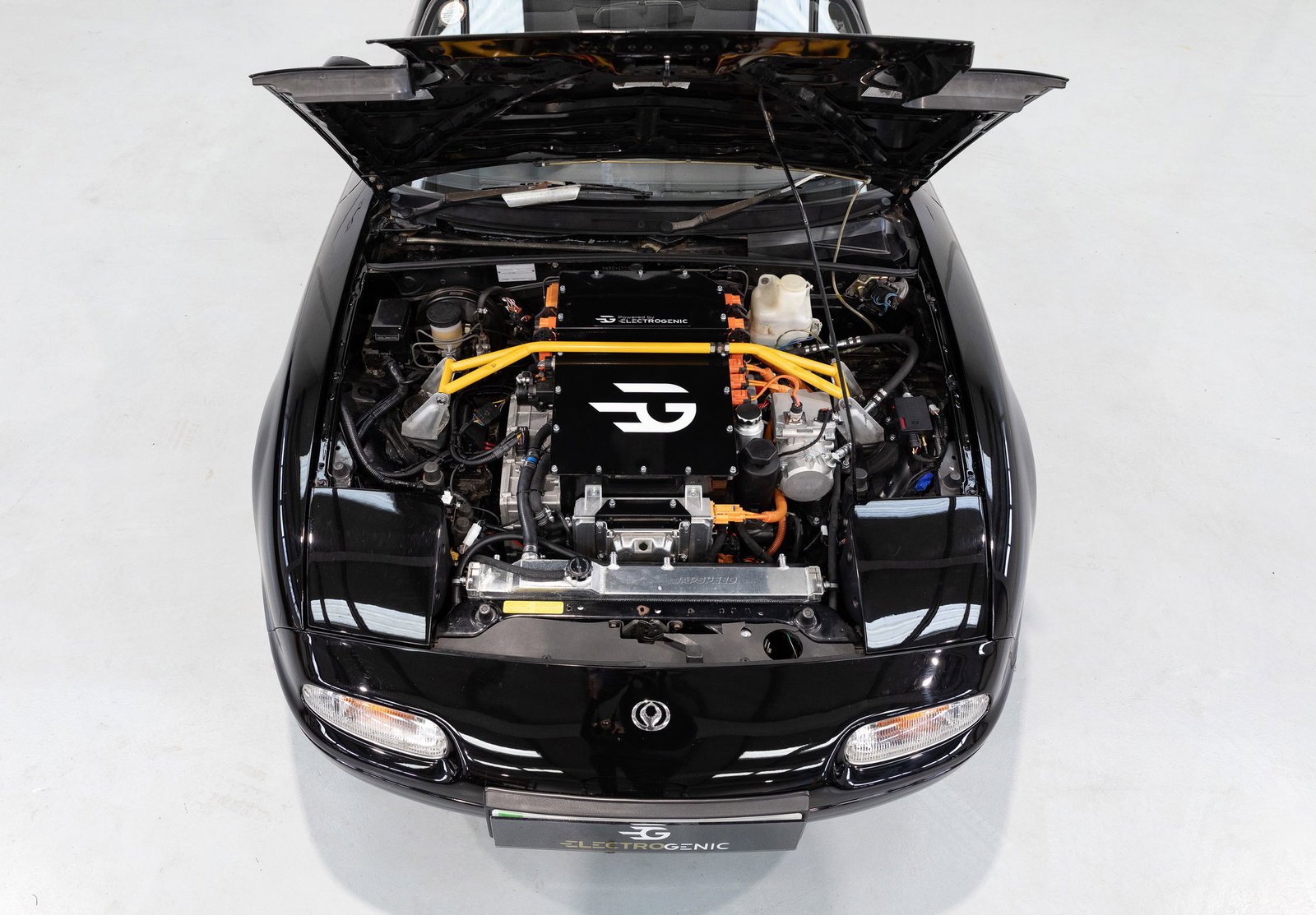 Electrogenic Mazda MX-5 - engine bay