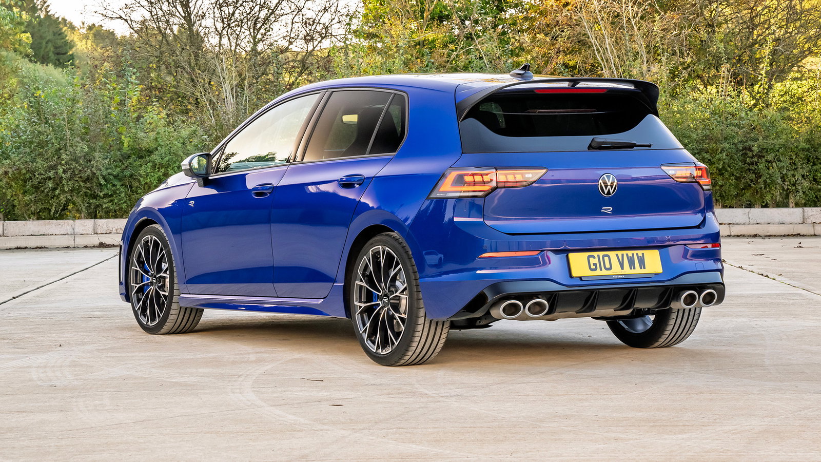 Mk8.5 VW Golf R, rear 3/4