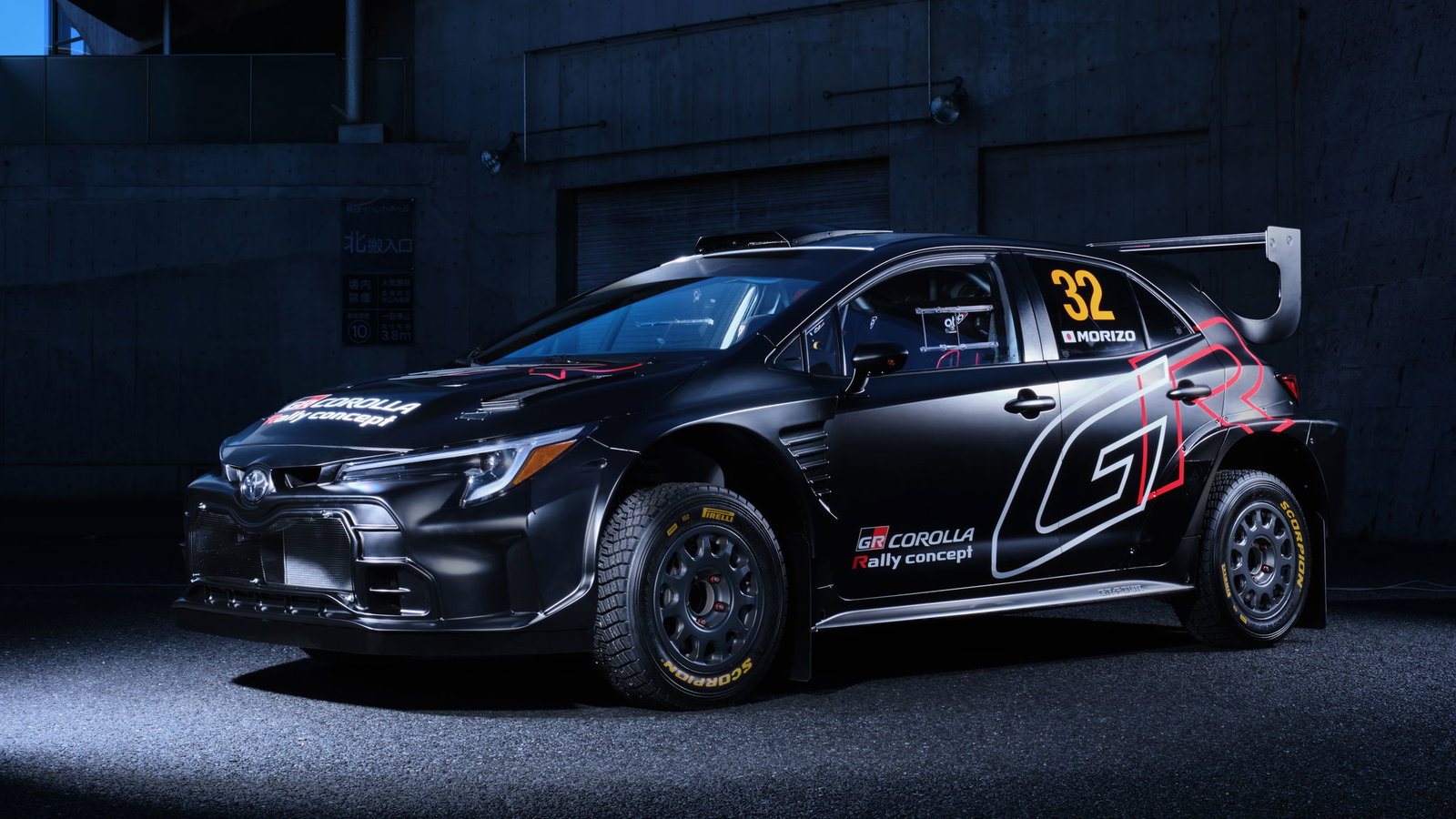 Toyota GR Corolla Rally Concept - front