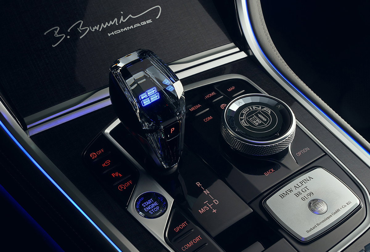 Alpina B8 GT - interior detail