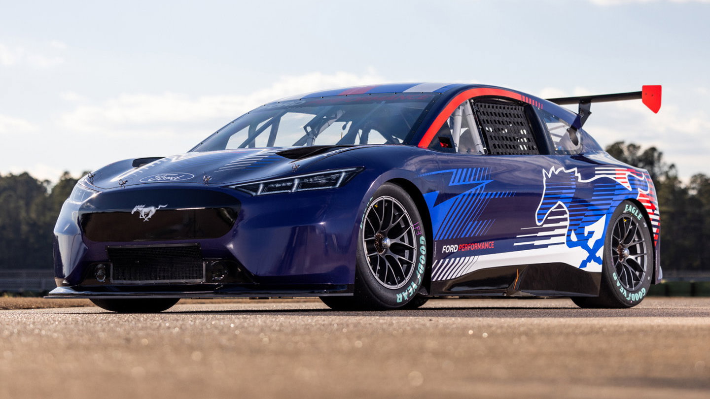 Ford Mustang Mach-E NASCAR prototype - front