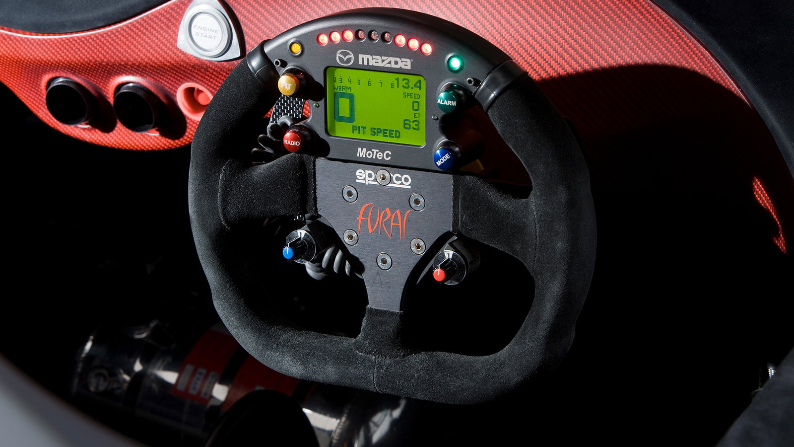 Mazda Furai, steering wheel