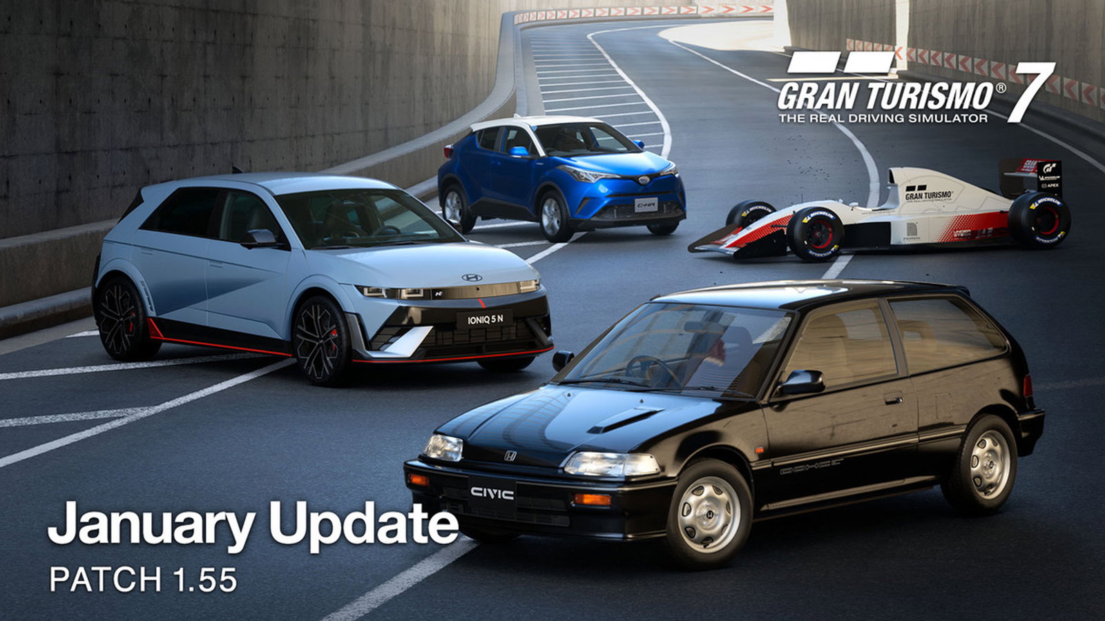 Gran Turismo 7 update 1.55