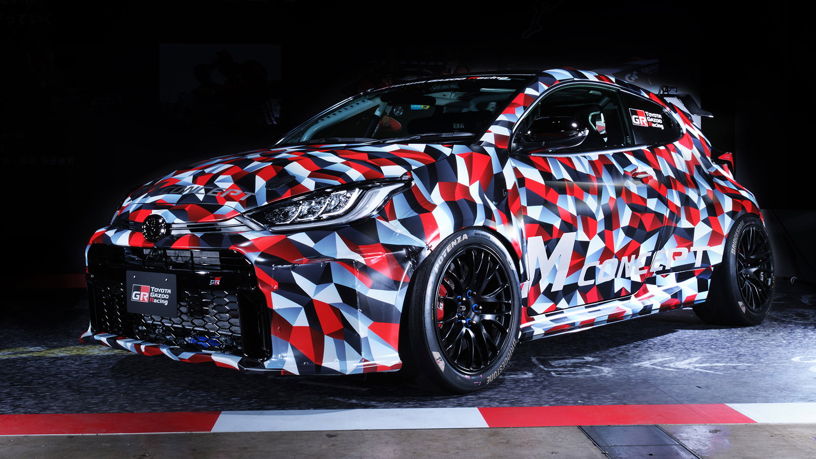 Toyota GR Yaris M Concept, front 3/4