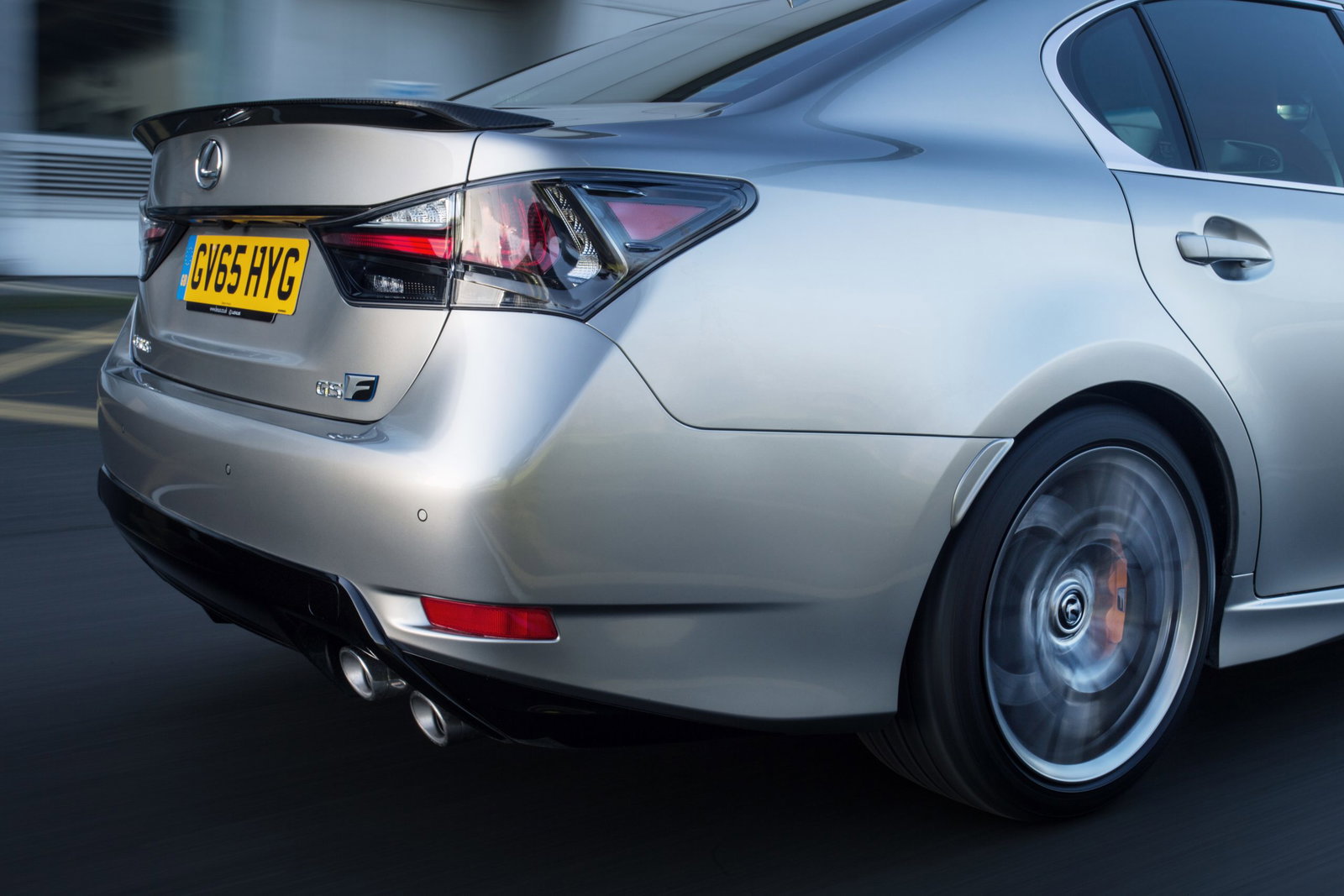 Lexus GS F - rear detail