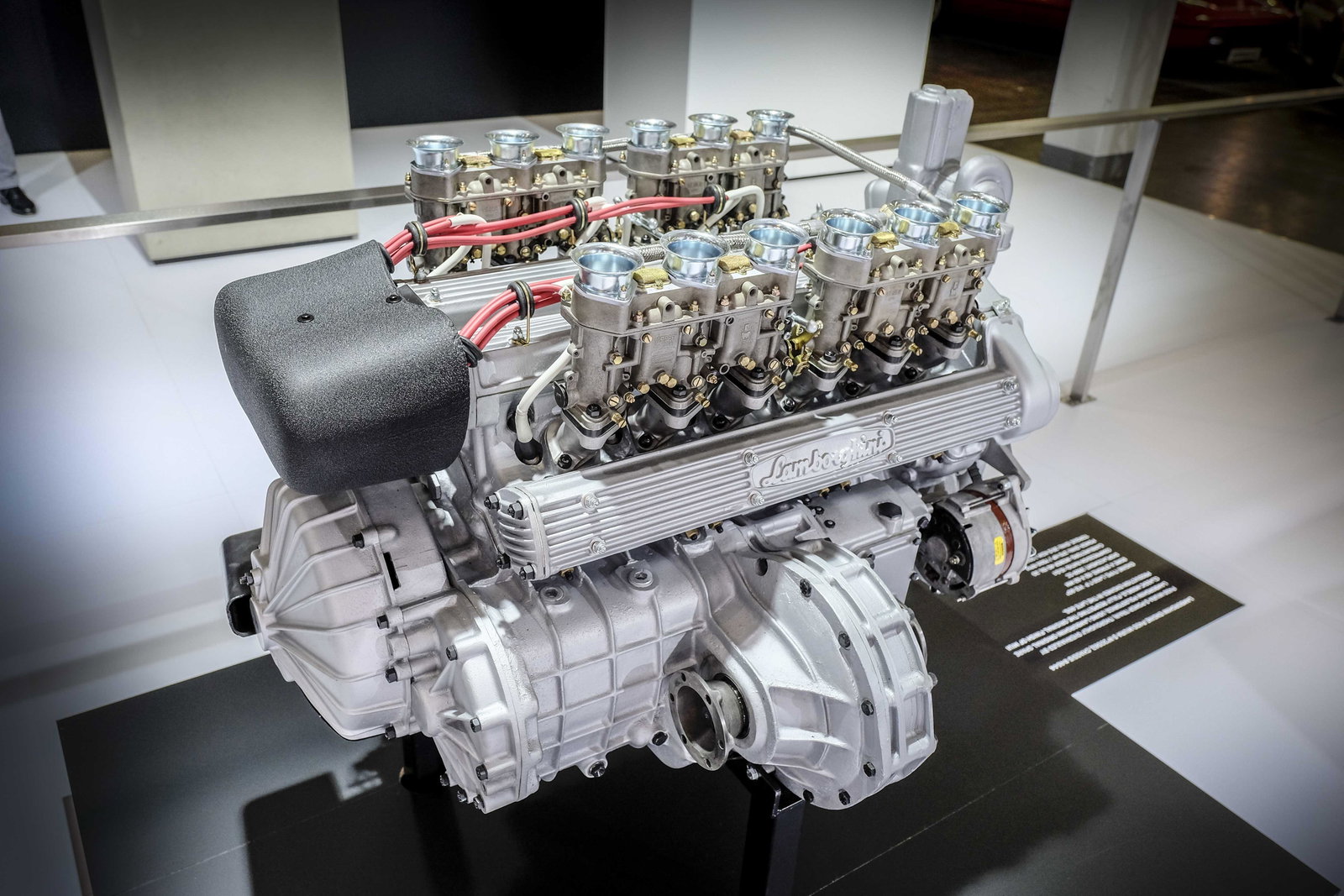 Lamborghini Miura engine