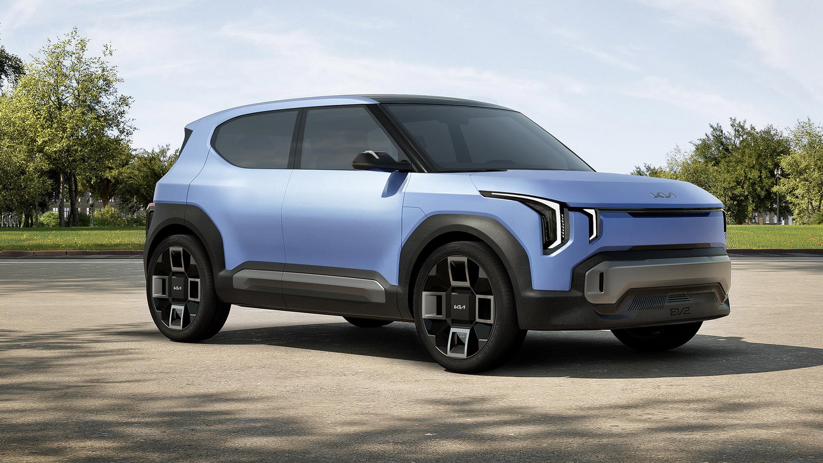 Kia Concept EV2, front