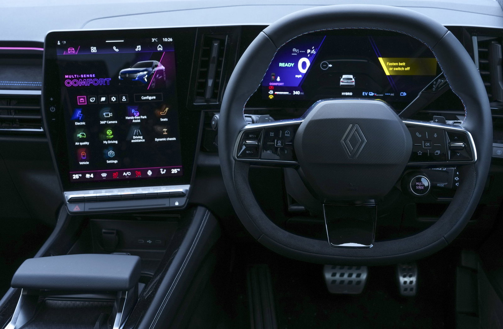 Renault Rafale PHEV - interior
