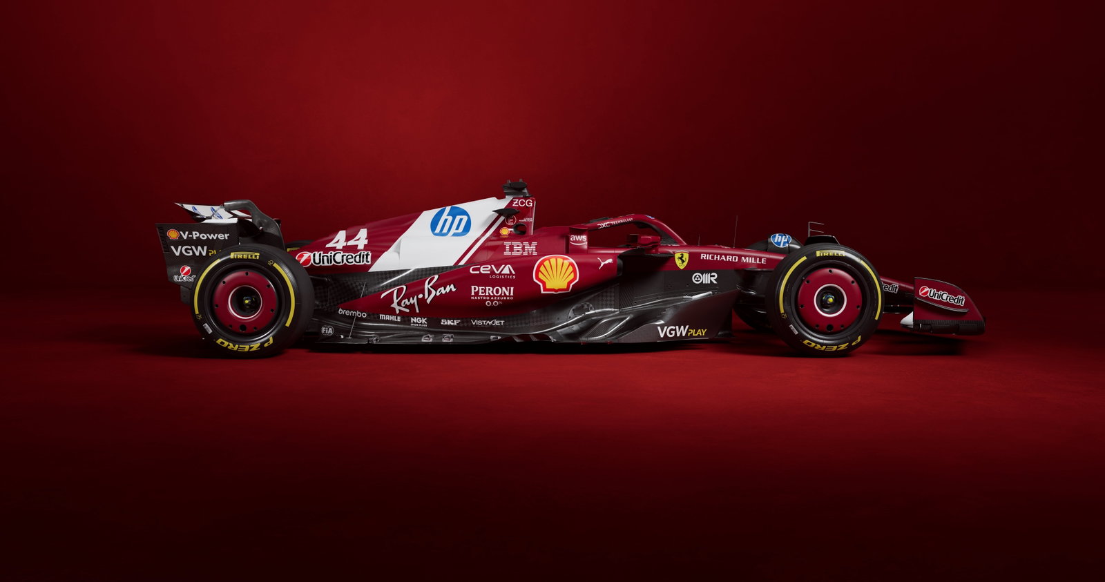 2025 Ferrari F1 car