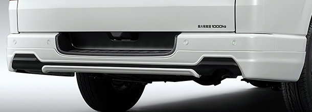 Toyota HiAce - GR rear bumper