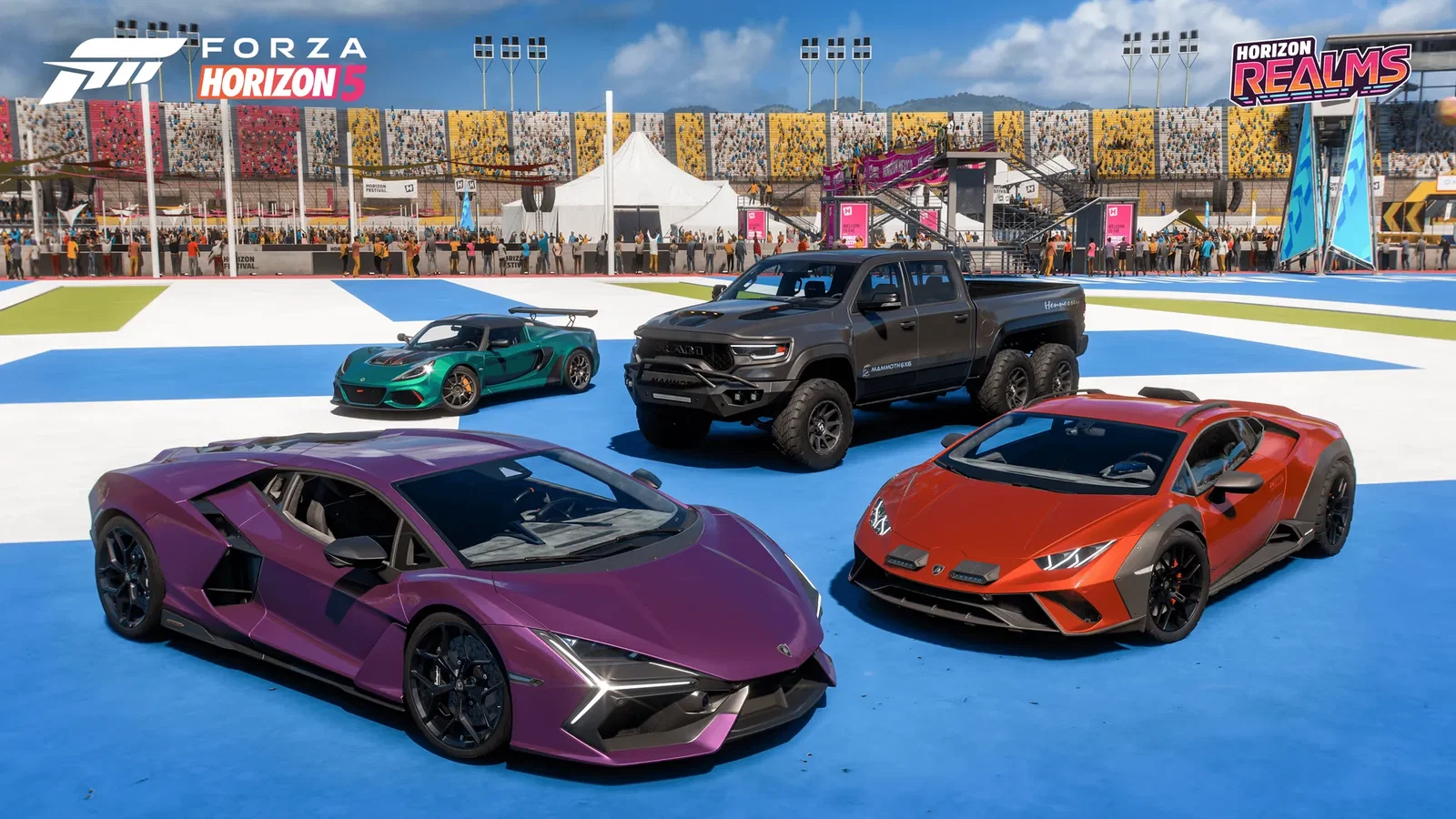 Forza Horizon 5, Realms update, new cars