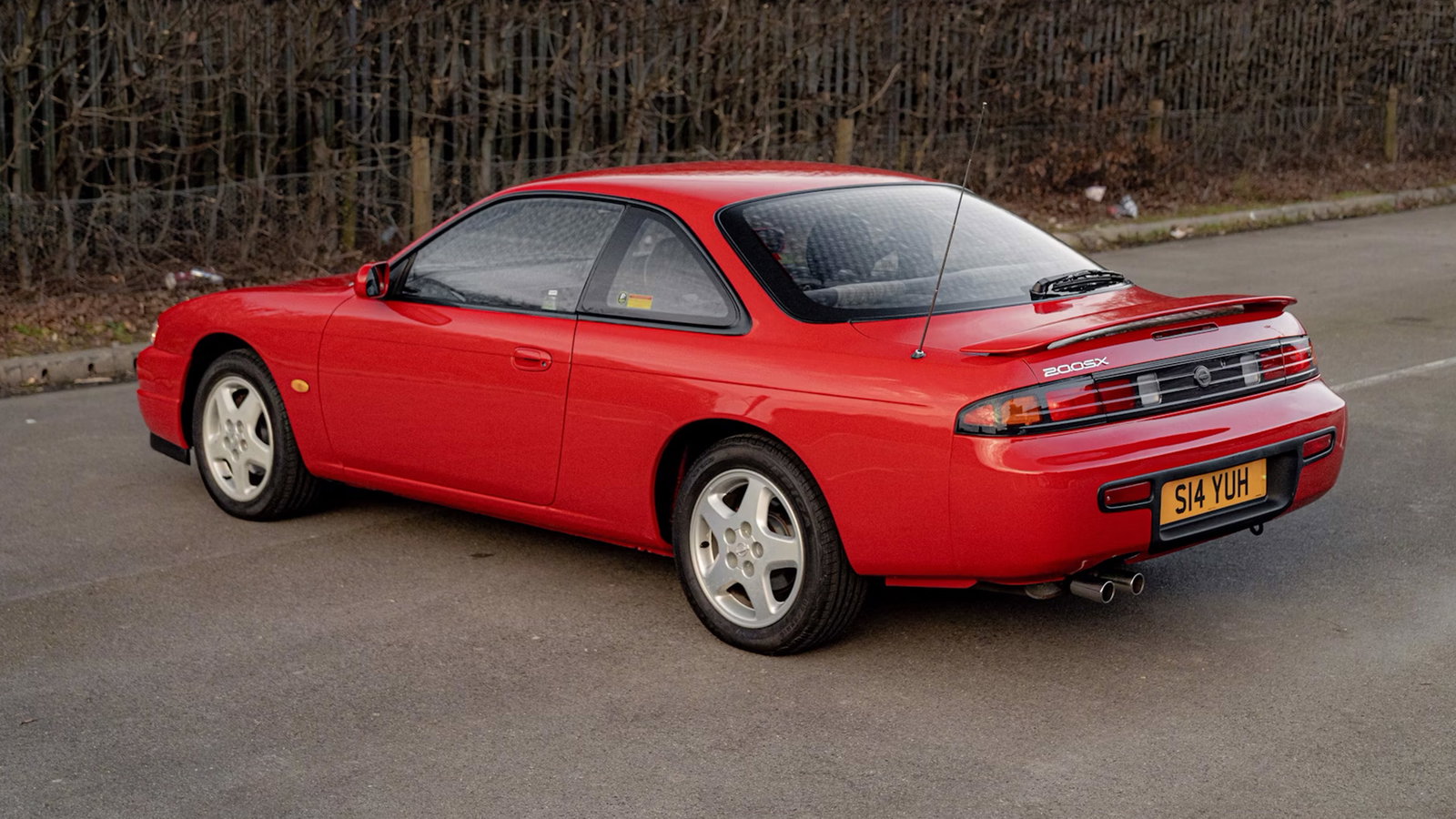 1999 S14 Nissan 200SX, rear